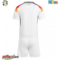 Camiseta Alemania Primera Equipación para niños Eurocopa 2024 manga corta (+ pantalones cortos)